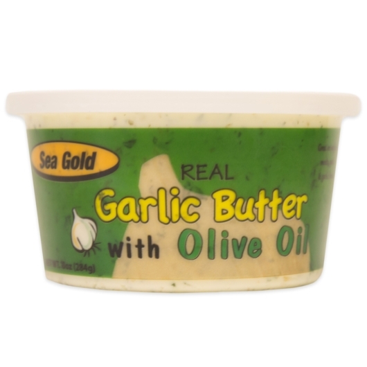 Sea Gold Real Garlic Butter with Olive Oil, 10 Ounce -- 6 per case