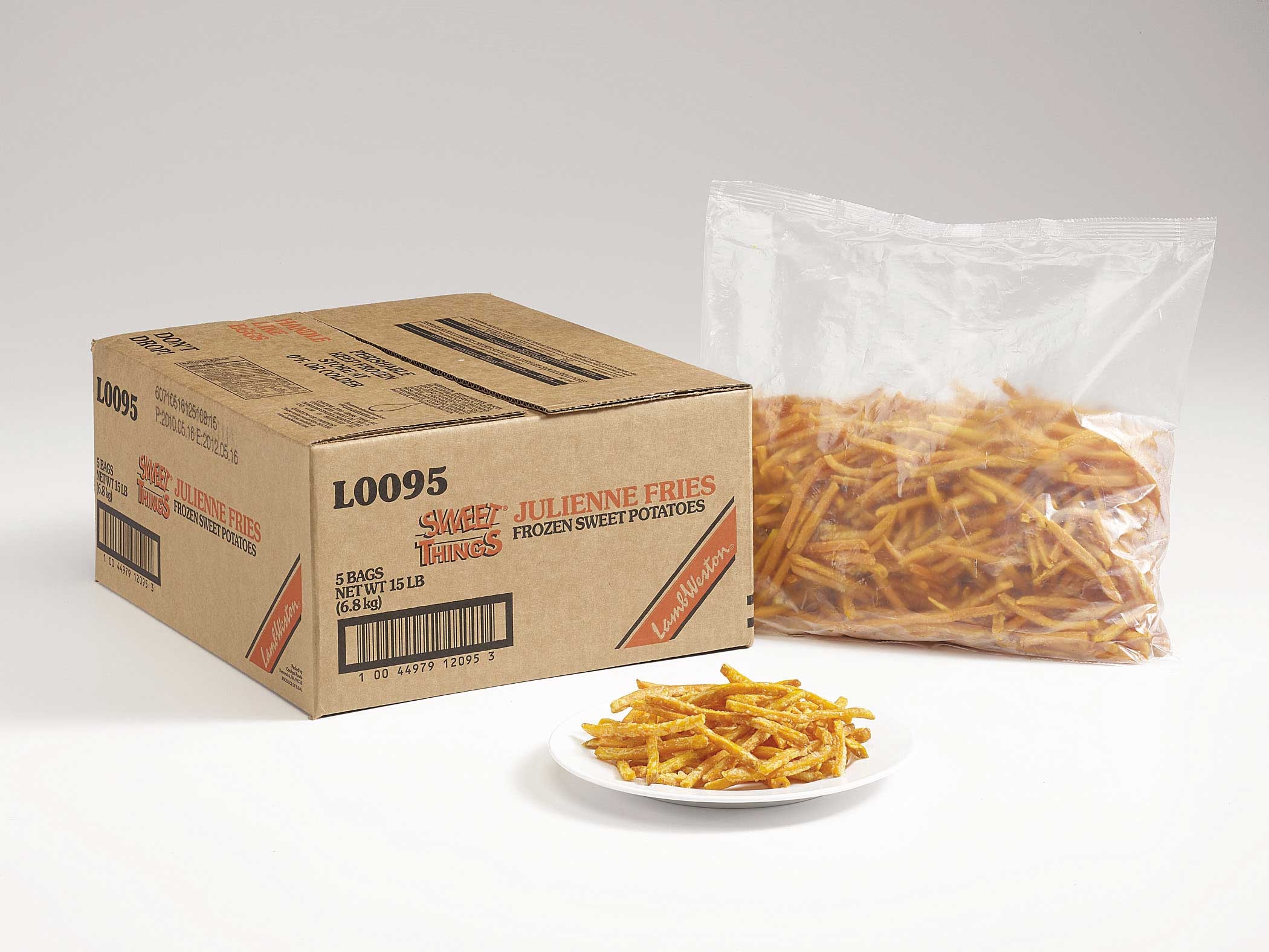Sweet Things Sweet Potato Julienne Fry, 3 Pound -- 5 per case.