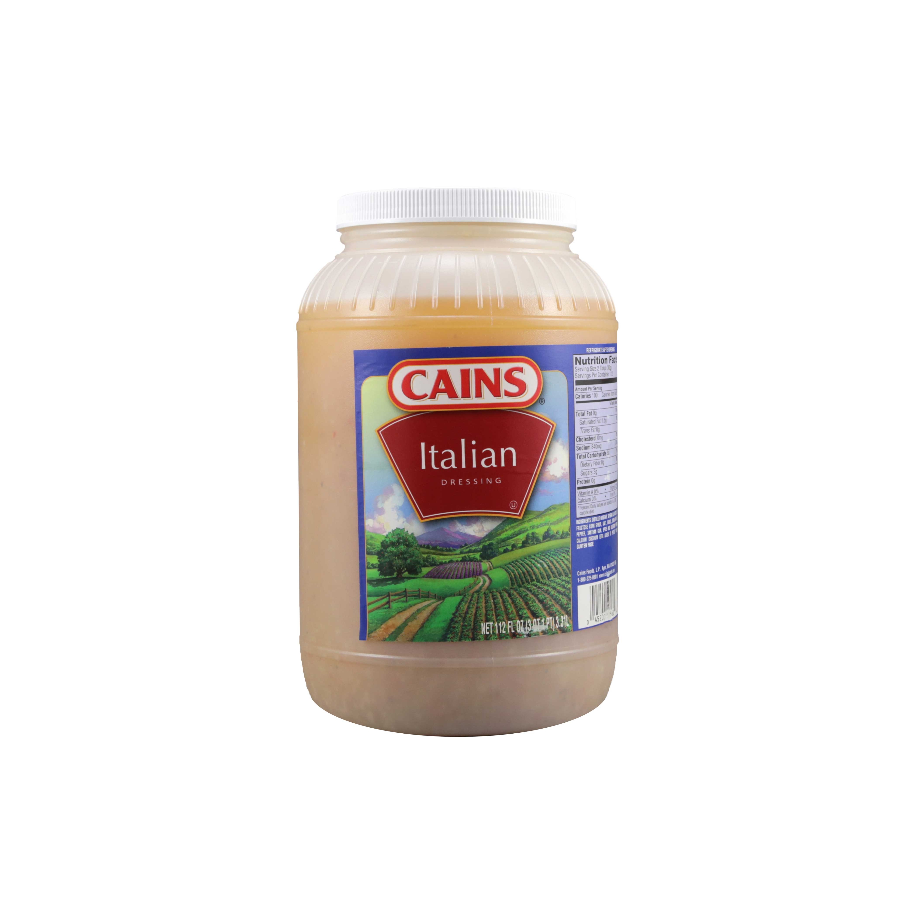 Cains Italian Dressing, 3.5 Quart -- 4 per case.
