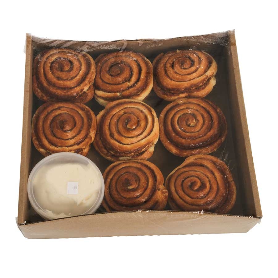 La Francaise Thaw and Finish Cinnamon Roll, 5 Ounce -- 40 per case.
