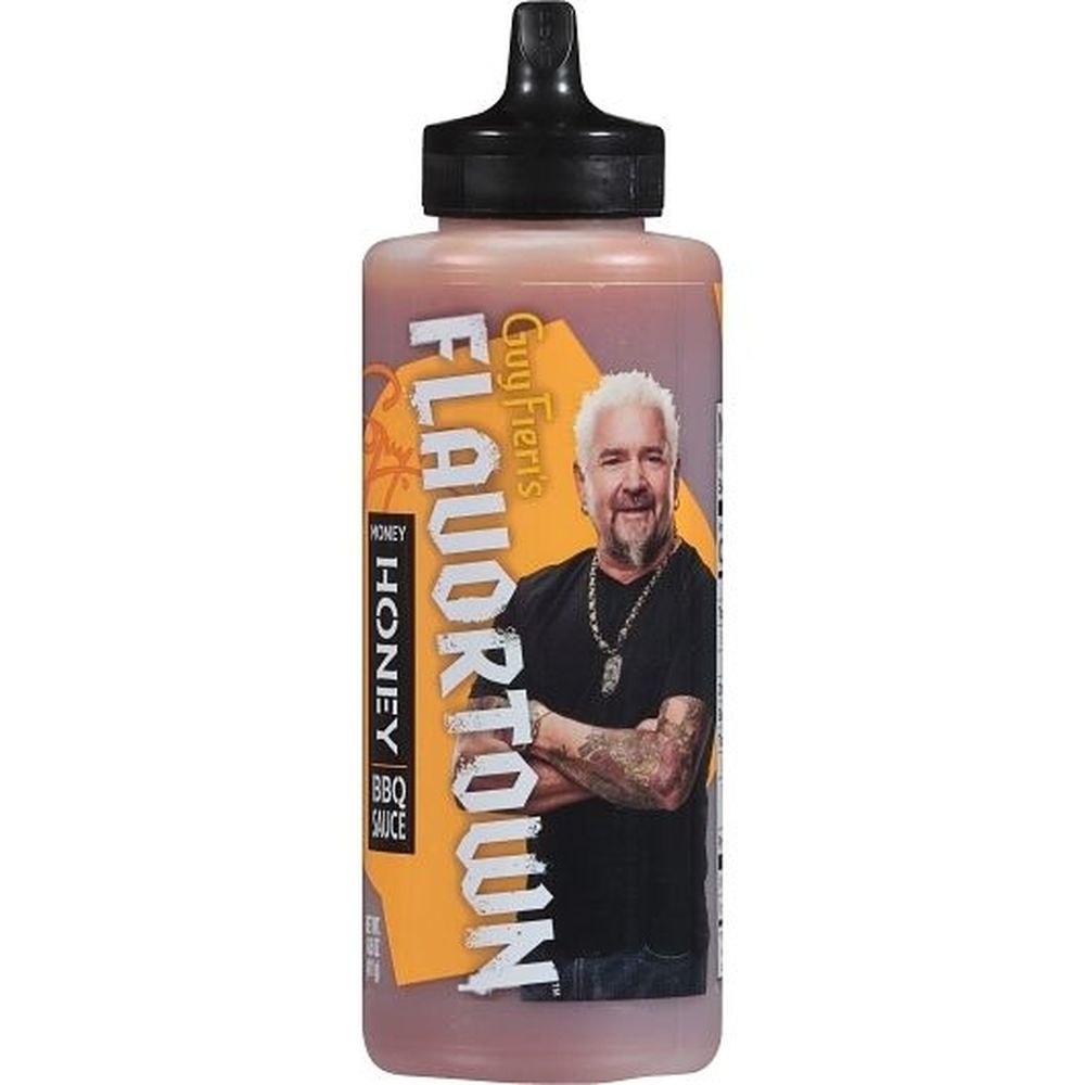 Flavortown Money Honey Bbq Sauce, 14.5 Fluid Ounce -- 6 per case