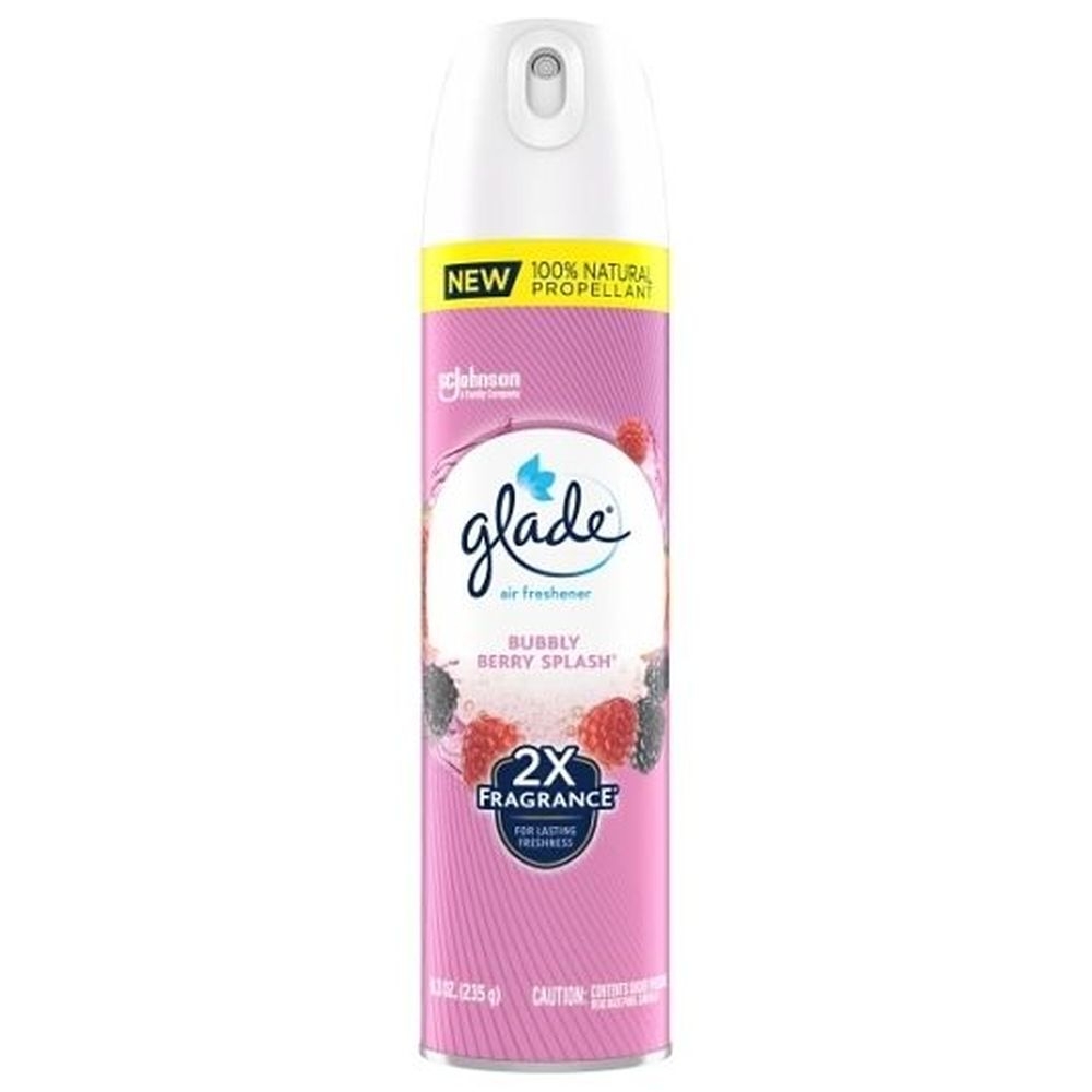 Glade Bubbly Berry Splash Air Freshener Spray, 8.3 Ounce Aerosol -- 6 per case