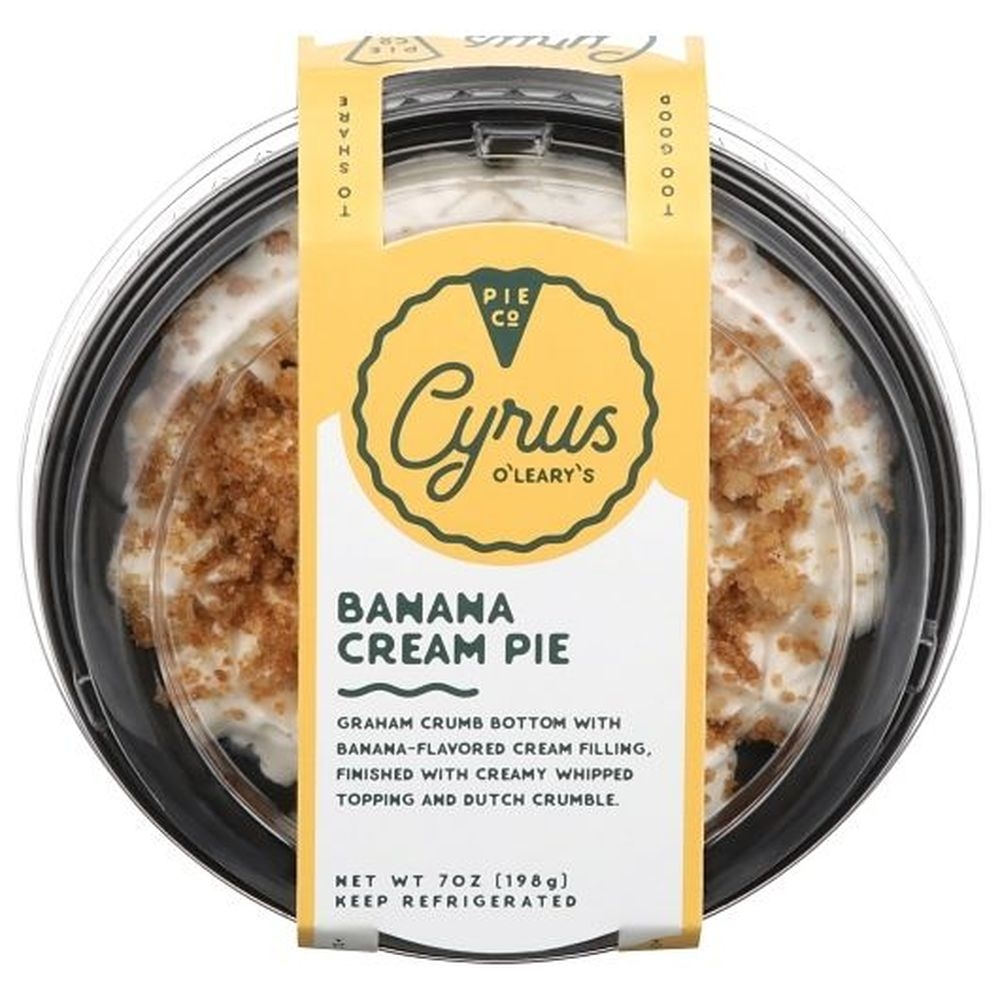 Cyrus Olearys Banana Cream Pie, 0.44 Pound -- 16 per case