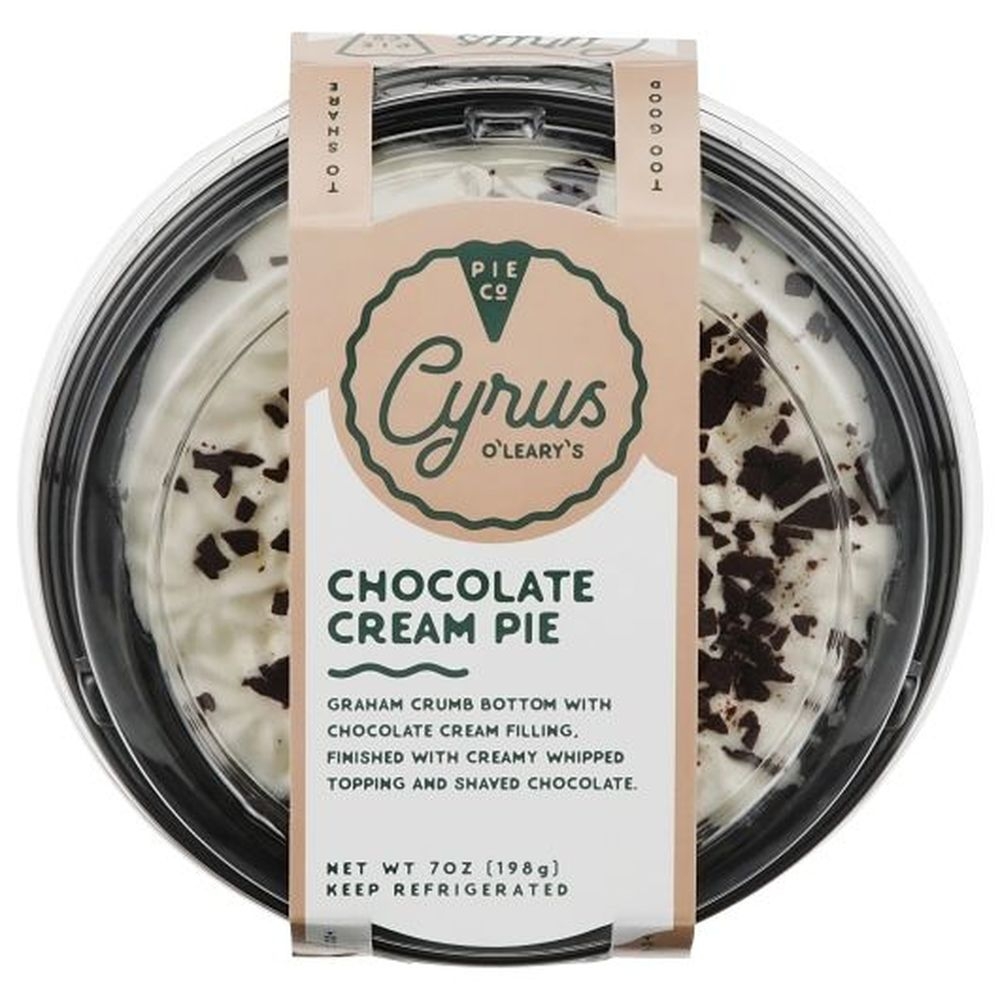 Cyrus Olearys Chocolate Cream Pie, 0.437 Pound -- 16 per case