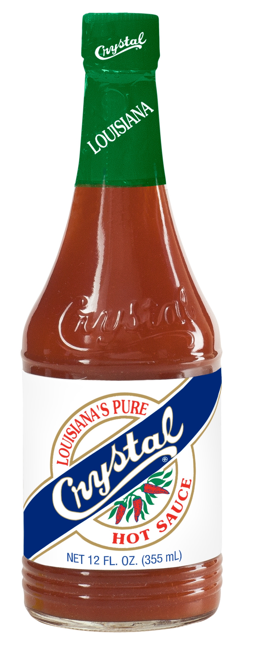 Crystal Hot Sauce Glass , 12 Ounce -- 12 Case