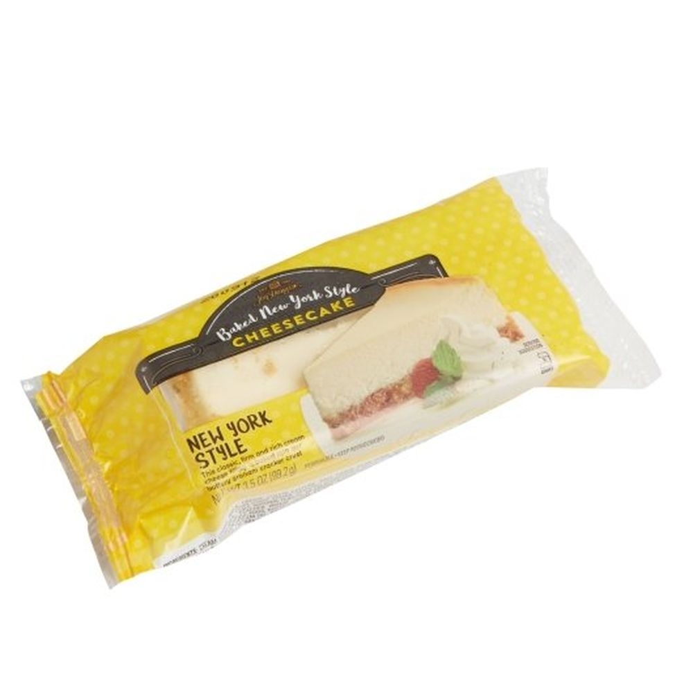 Jon Donaire Individually Wrapped Graham Cracker Crust New York Style Cheesecake Slice, 0.219 Pound -- 24 per case