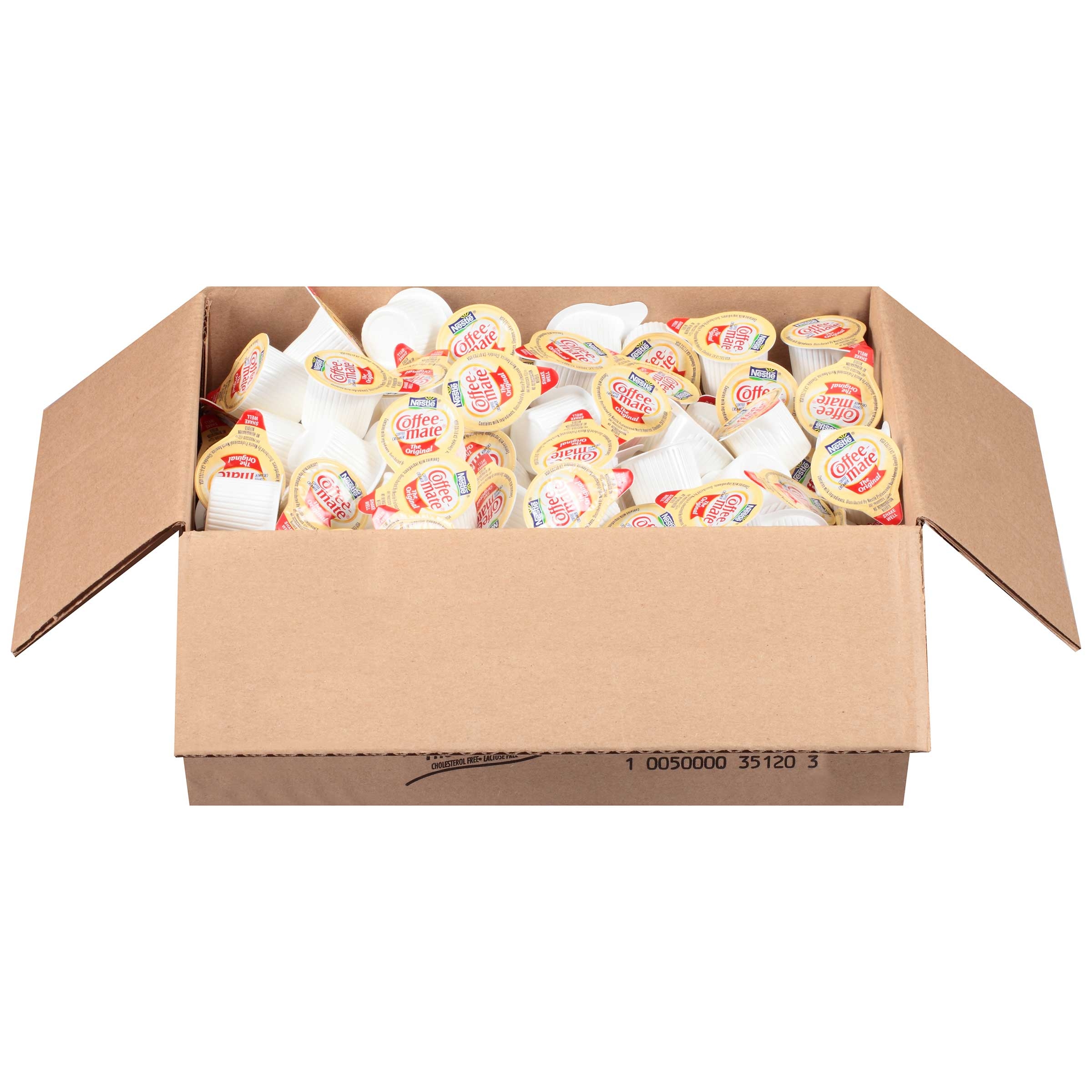 Coffee-Mate Orignial Liquid Creamer - 0.375 oz. cup, 180 cups per case