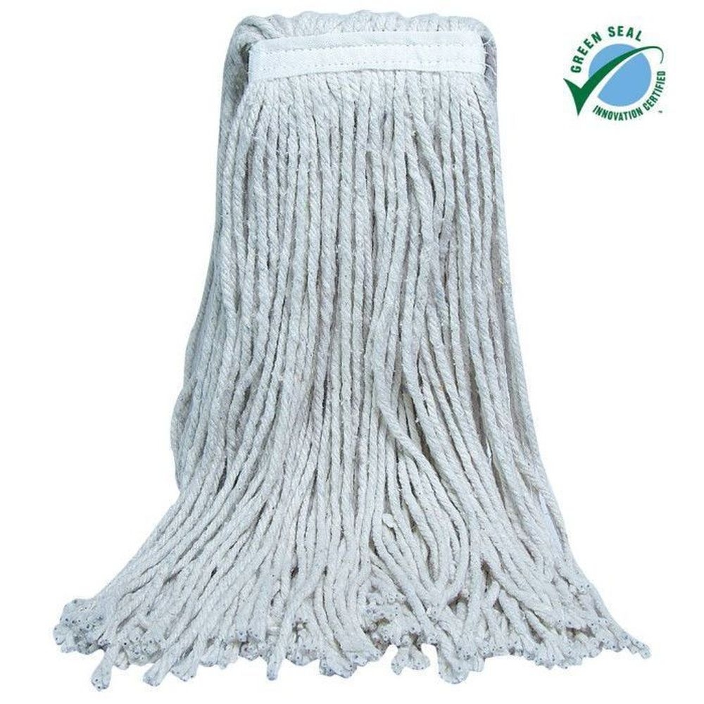 ABCO Number 24 4 Ply Narrow Band Cut End Cotton Mop - Brick Pack -- 12 per case.