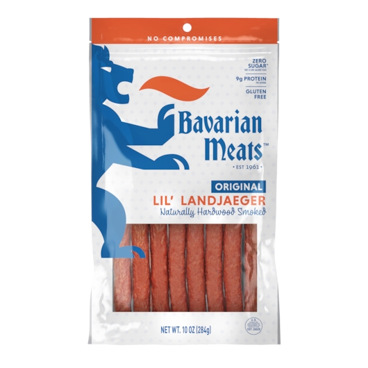 Bavarian Meats Original Lil Landjaeger, 10 Ounce -- 6 per case