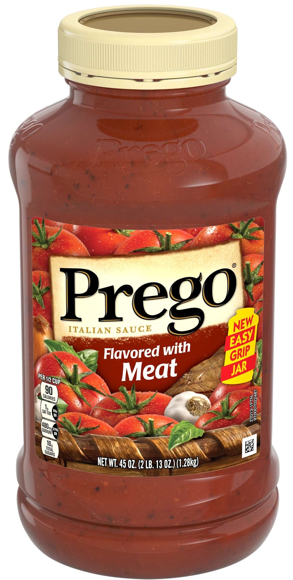 Prego Flavored with Meat Italian Sauce, 45 Ounce -- 6 per case