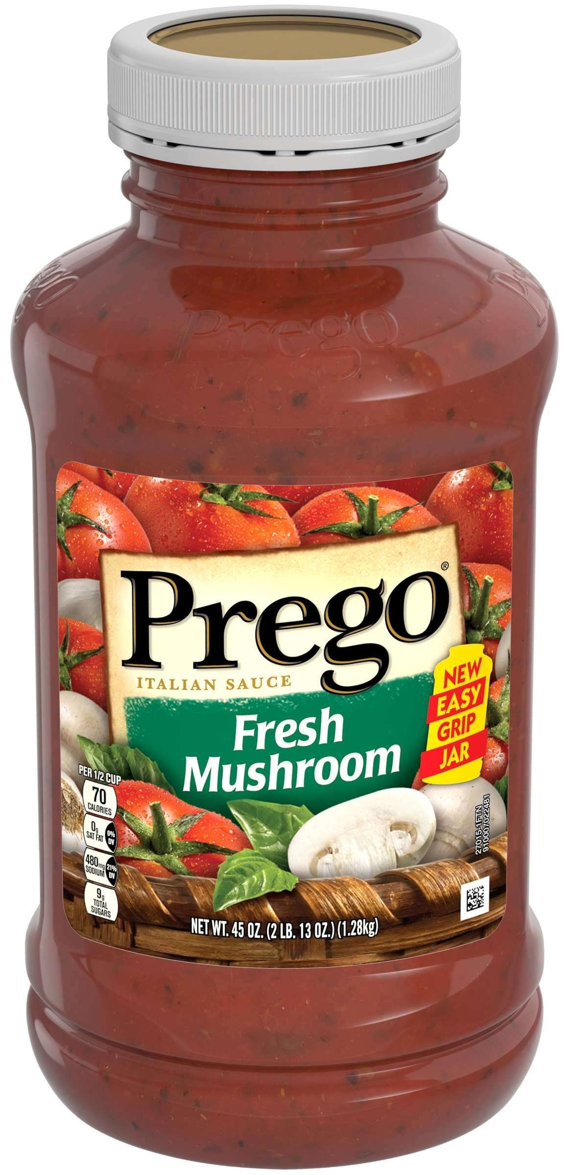 Prego Fresh Mushroom Italian Sauce, 45 Ounce -- 6 per case