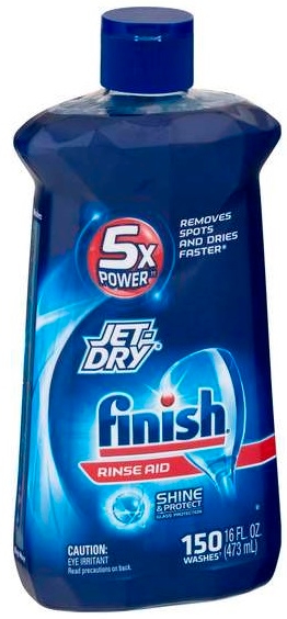 Reckitt Benckiser Jet Dry Original Rinse Agent Liquid, 16 Ounce -- 6 per case