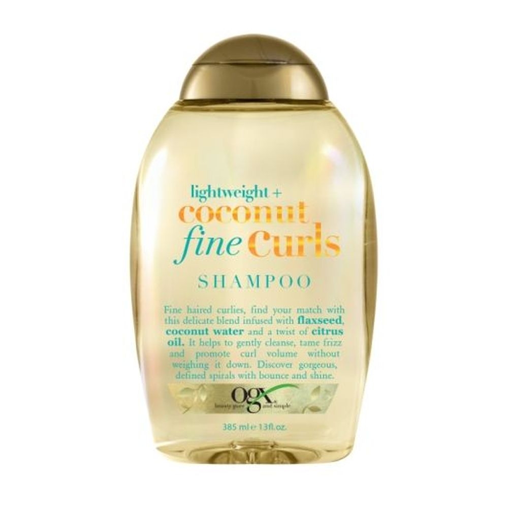 Ogx Fine Curls Coconut Shampoo, 385 Milliliter -- 4 per case