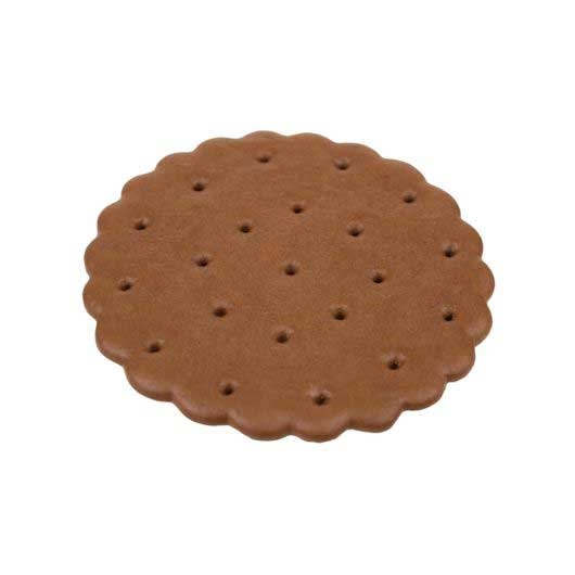 Weston Foods Chocolate Round Scalloped Wafer, 20.25 Pound