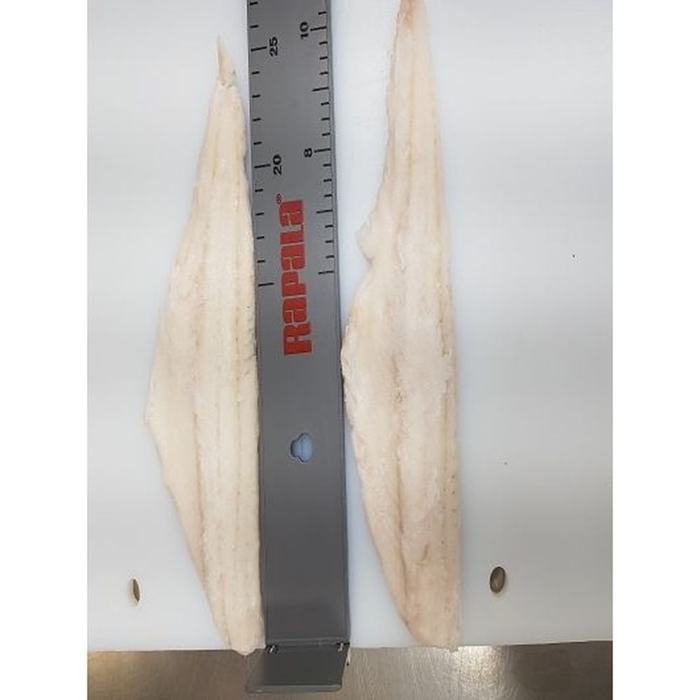 Freshwater Fish Individually Quick Frozen 4-6 Ounce Skinless Walleye Fillet, 11 Pound