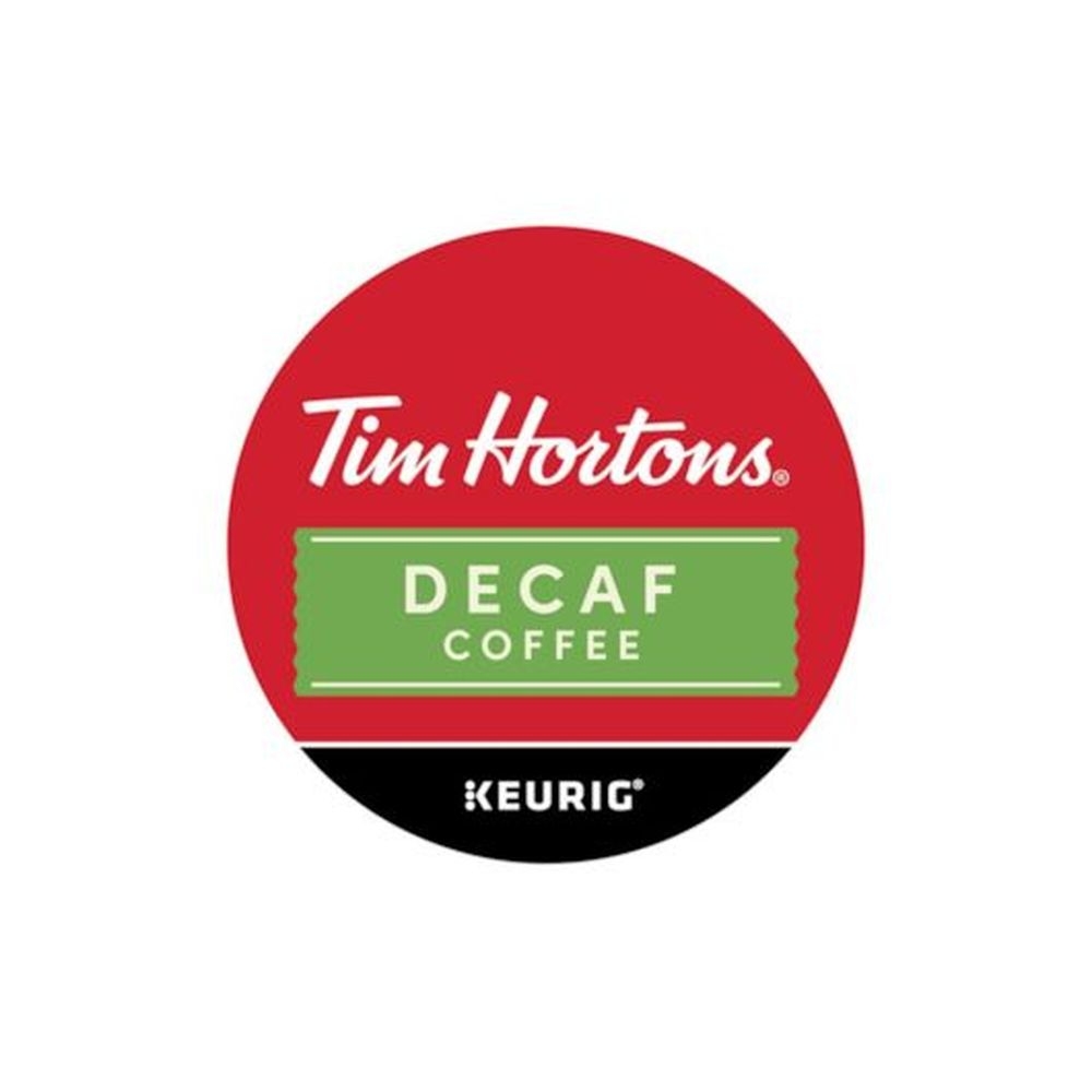 Tim Hortons Decaffeinated K Cup Coffee Pod, 24 count -- 4 per case