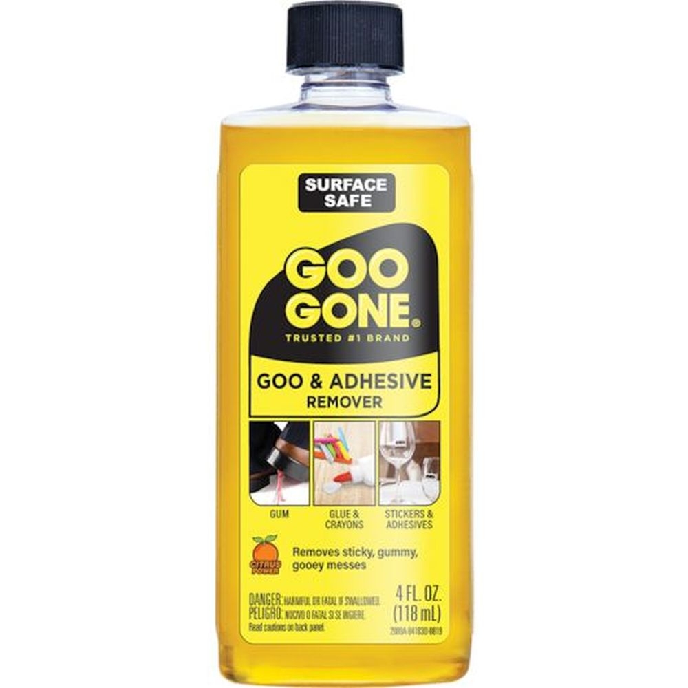 Goo Gone Adhesive Remover, 4 Fluid Ounce -- 12 per case
