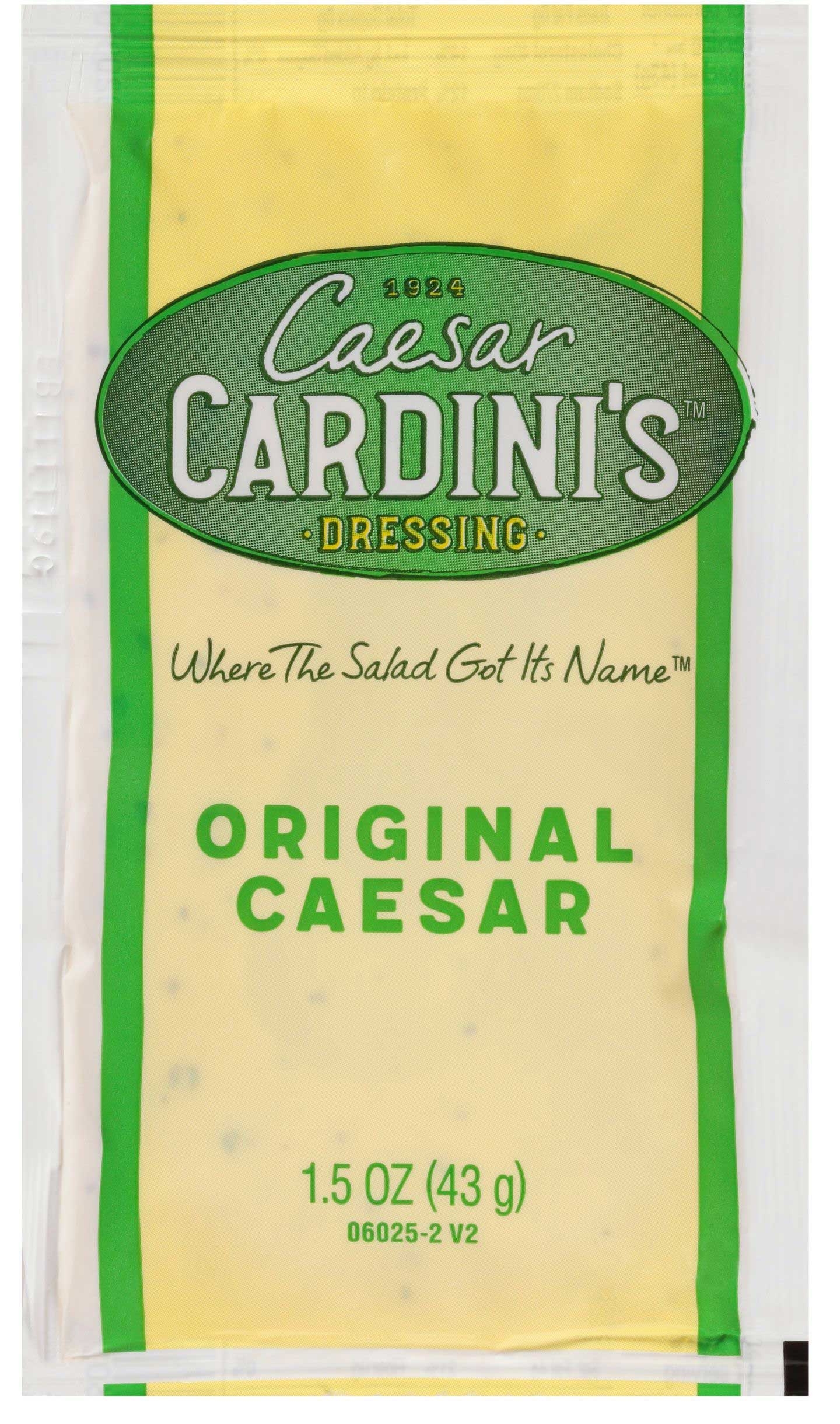 Cardinis Caesar Dressing, 1.5 Fluid Ounce -- 60 per case
