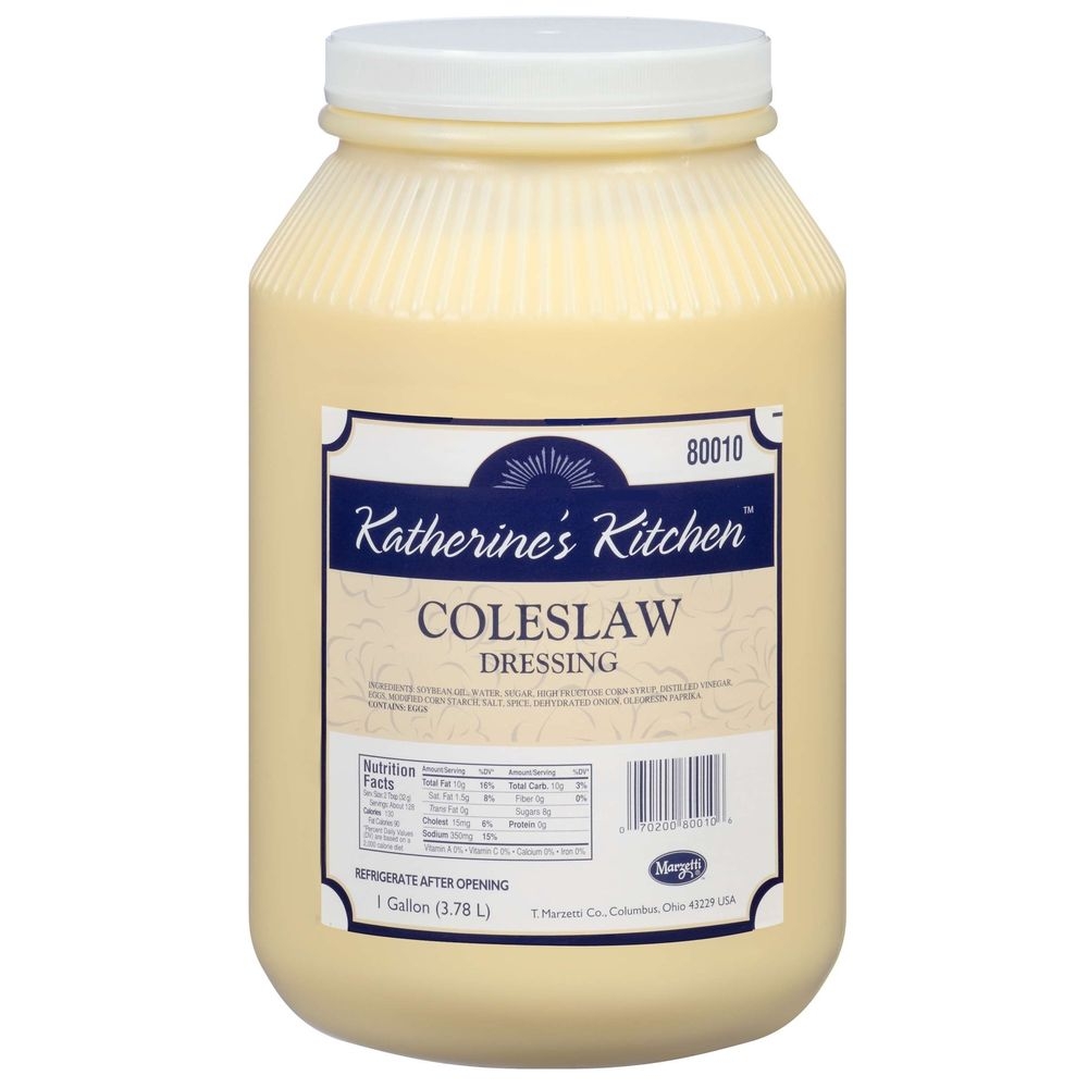 Katherines Kitchen Coleslaw Dressing, 1 Gallon -- 4 per case