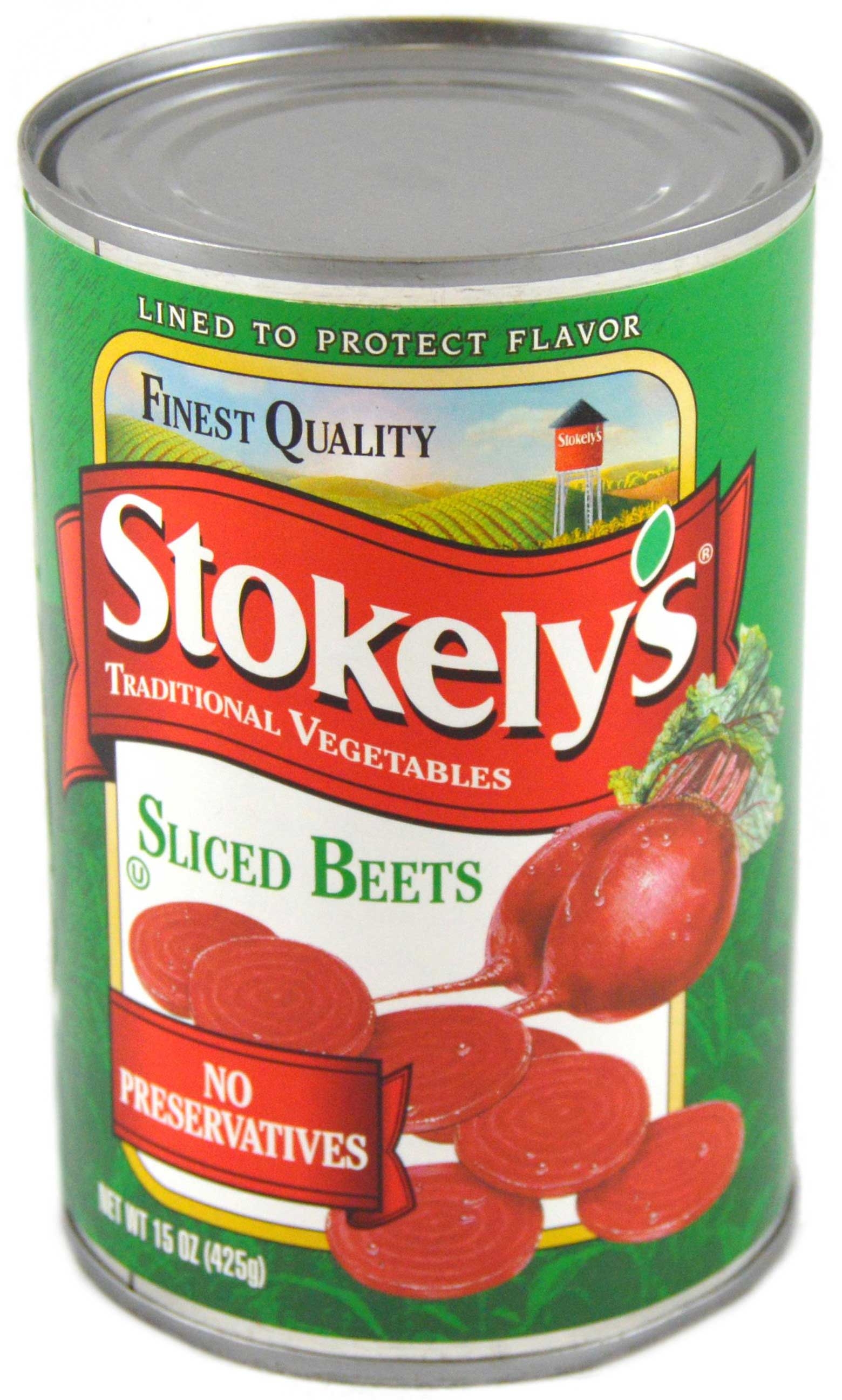 Stokely Sliced Beets, 15 Ounce Can -- 24 per case