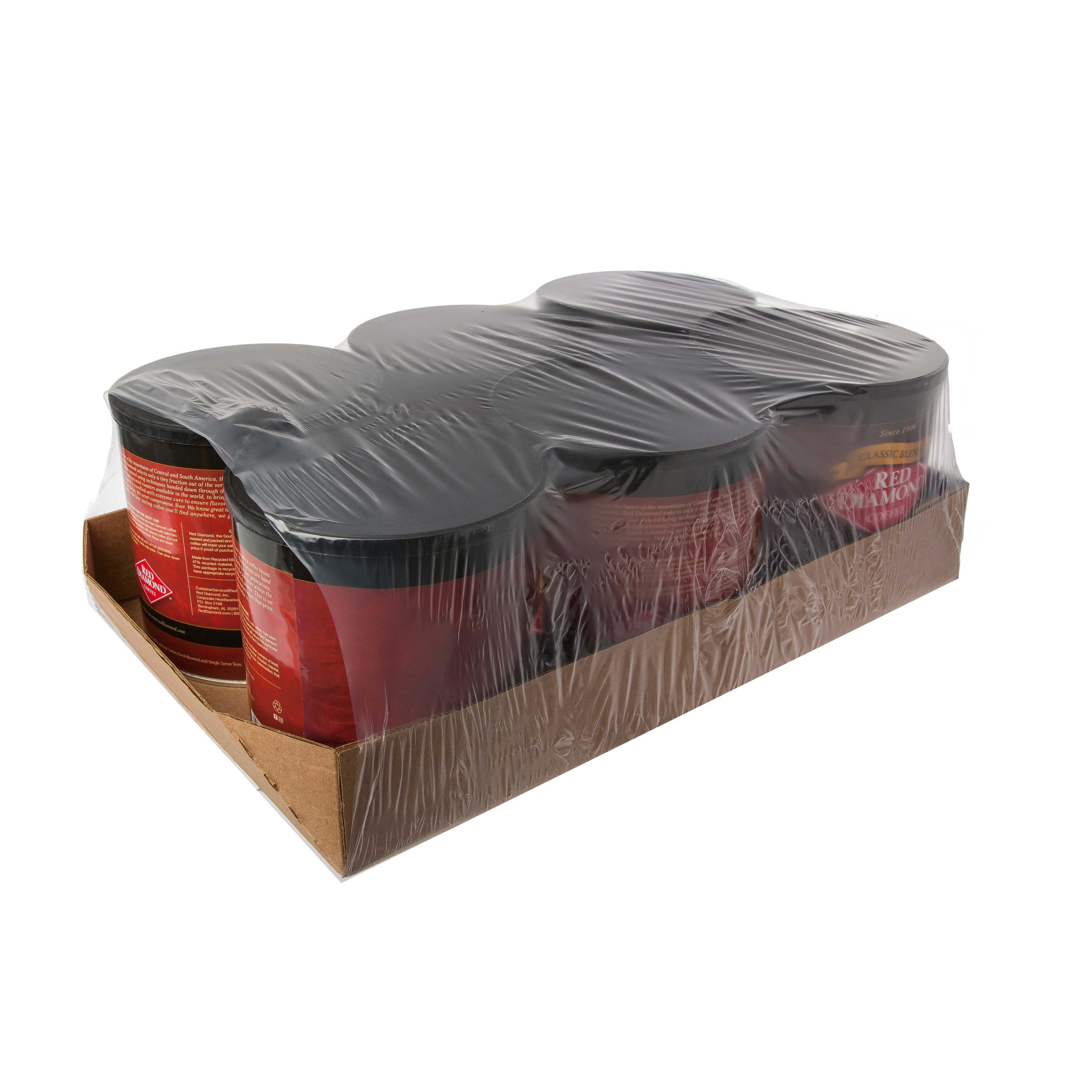 Red Diamond Classic Blend Can Coffee, 2.16 Pound -- 6 per case.