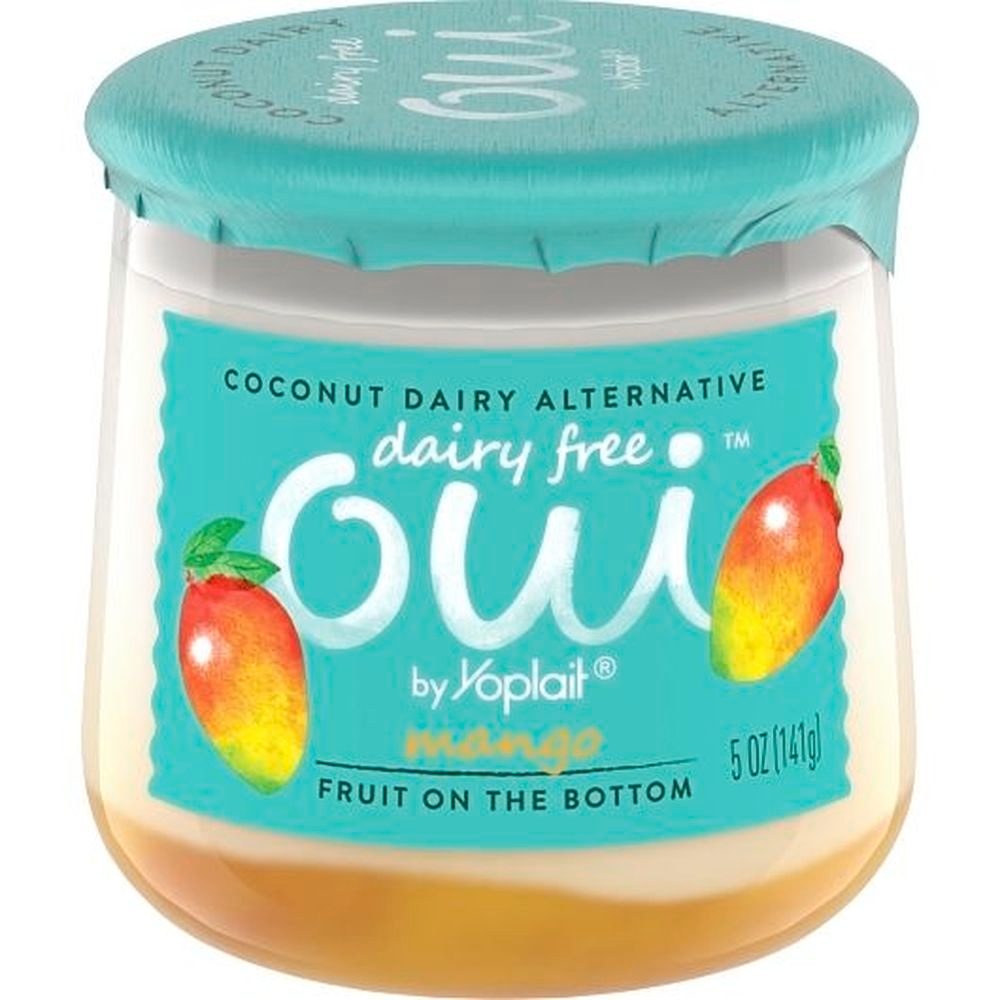 Oui By Yoplait Dairy Free Mango Yogurt, 5 Ounce -- 8 per case