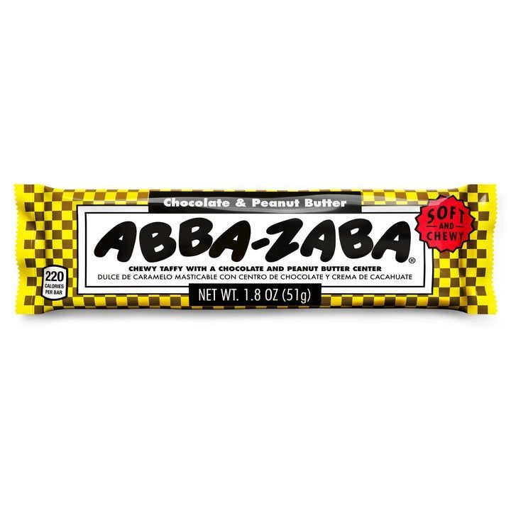 Annabelle Abba Zaba Chocolate and Peanut Butter Bar, 1.8 Ounce -- 6912 per case