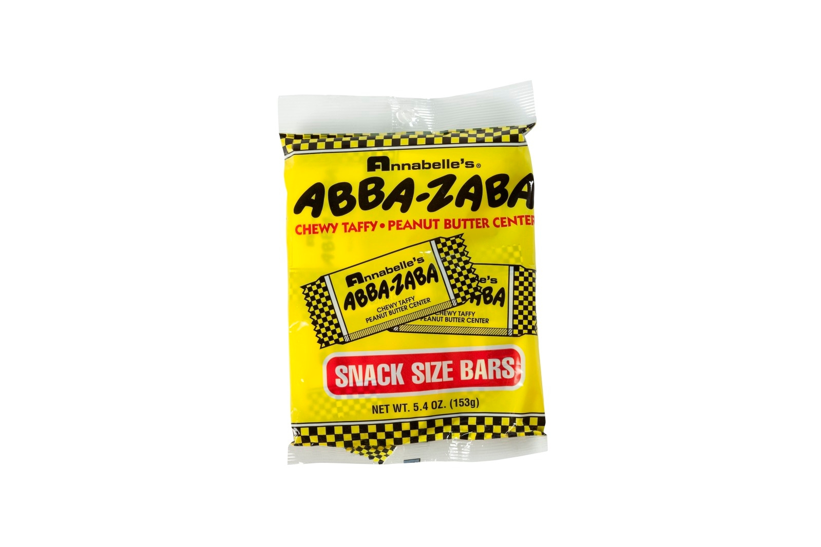 Abba Zaba Mini Candy, 5.4 Ounce - 12 per pack -- 12 packs per case.