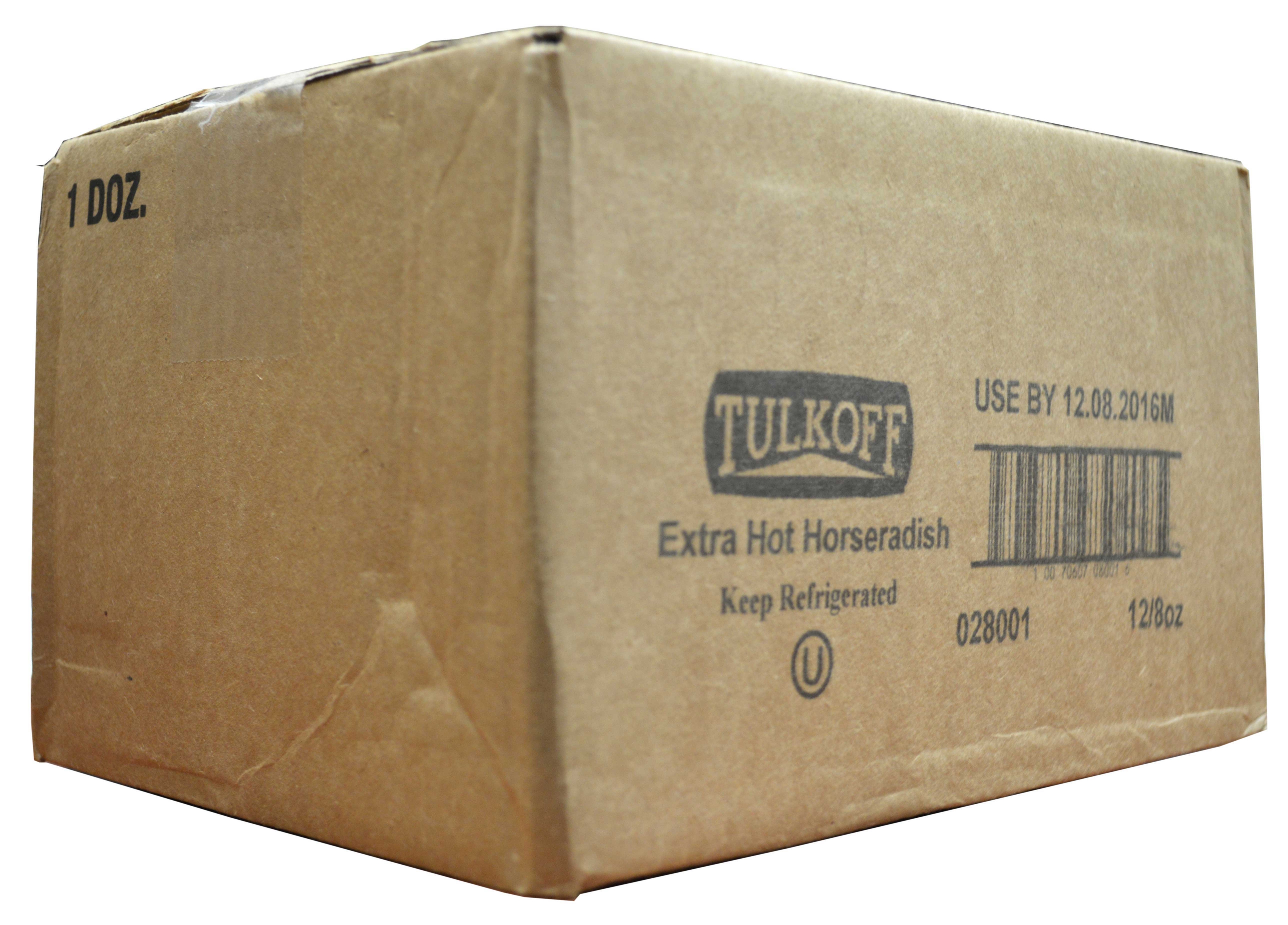 Tulkoff White Prepared Horseradish, 8 Ounce -- 12 per case.