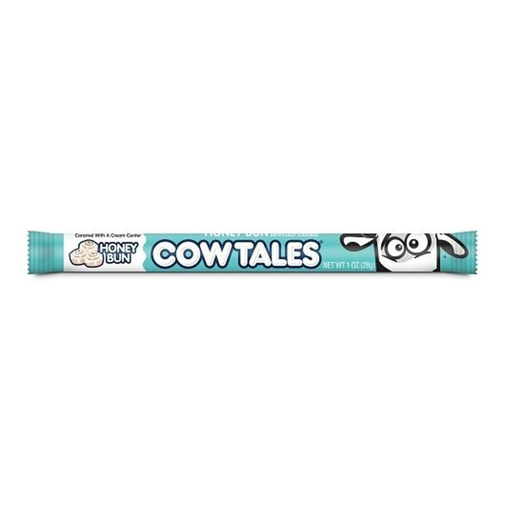 Cow Tales Honey Bun Chewy Candy Stick, 1 Ounce -- 100 per case