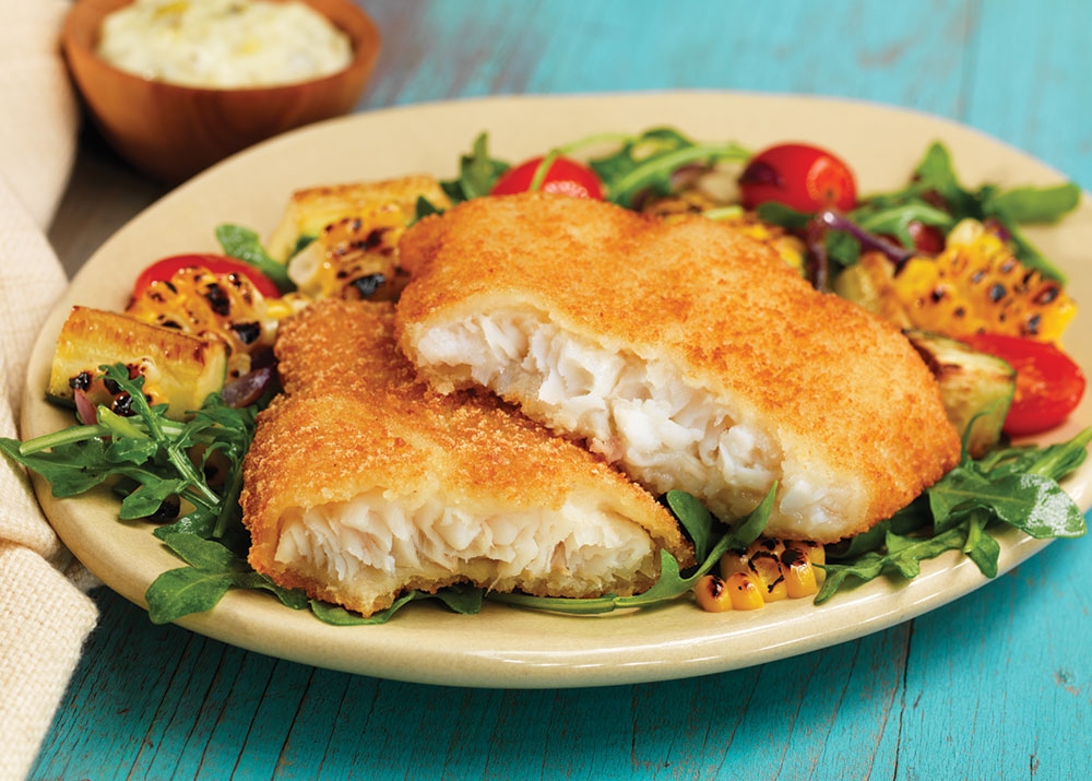 American Pride Seafoods Beer Battered Portion Deep Skinned Alaskan Pollock Tender, 2 Ounce.