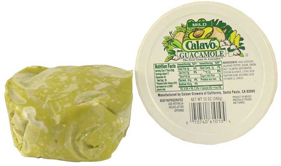 Calavo Mild Guacamole, 12 Ounce -- 6 per case.