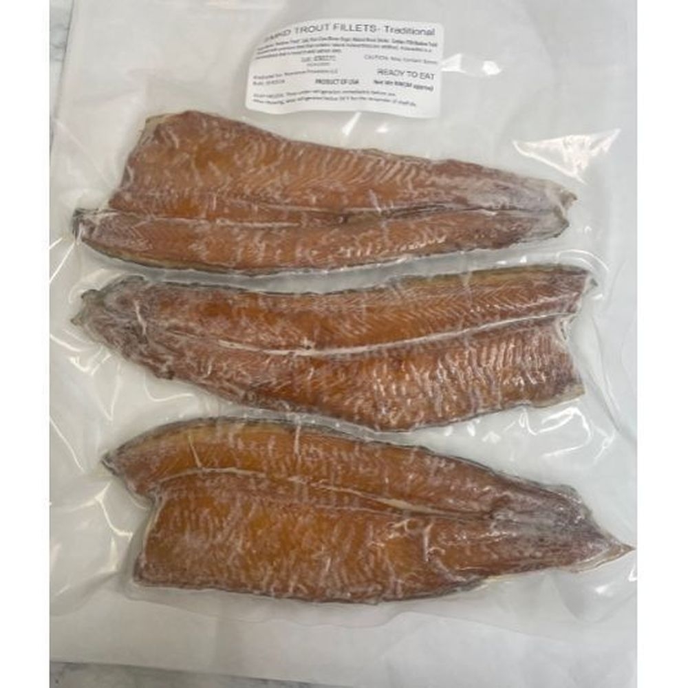 Riverence Provisions Smoked Original Trout Fillet, 5 Ounce -- 32 per case