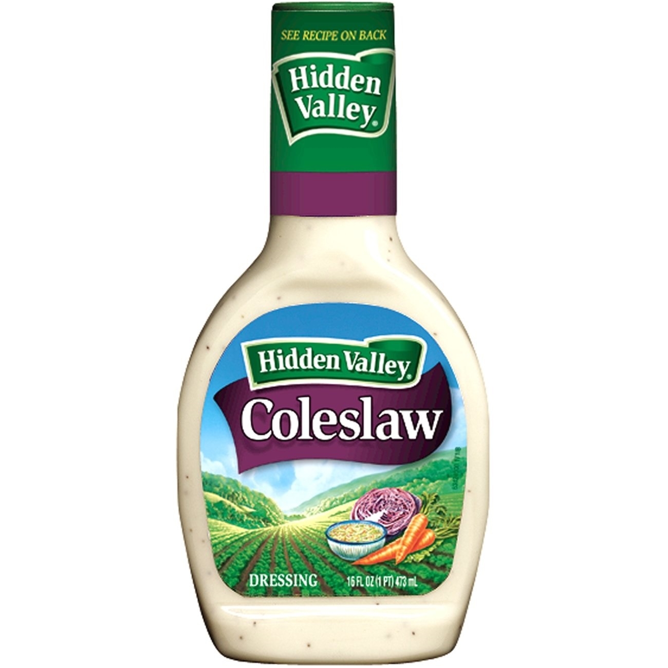 Hidden Valley Coleslaw Ranch Dressing, 16 Ounce -- 6 per case.