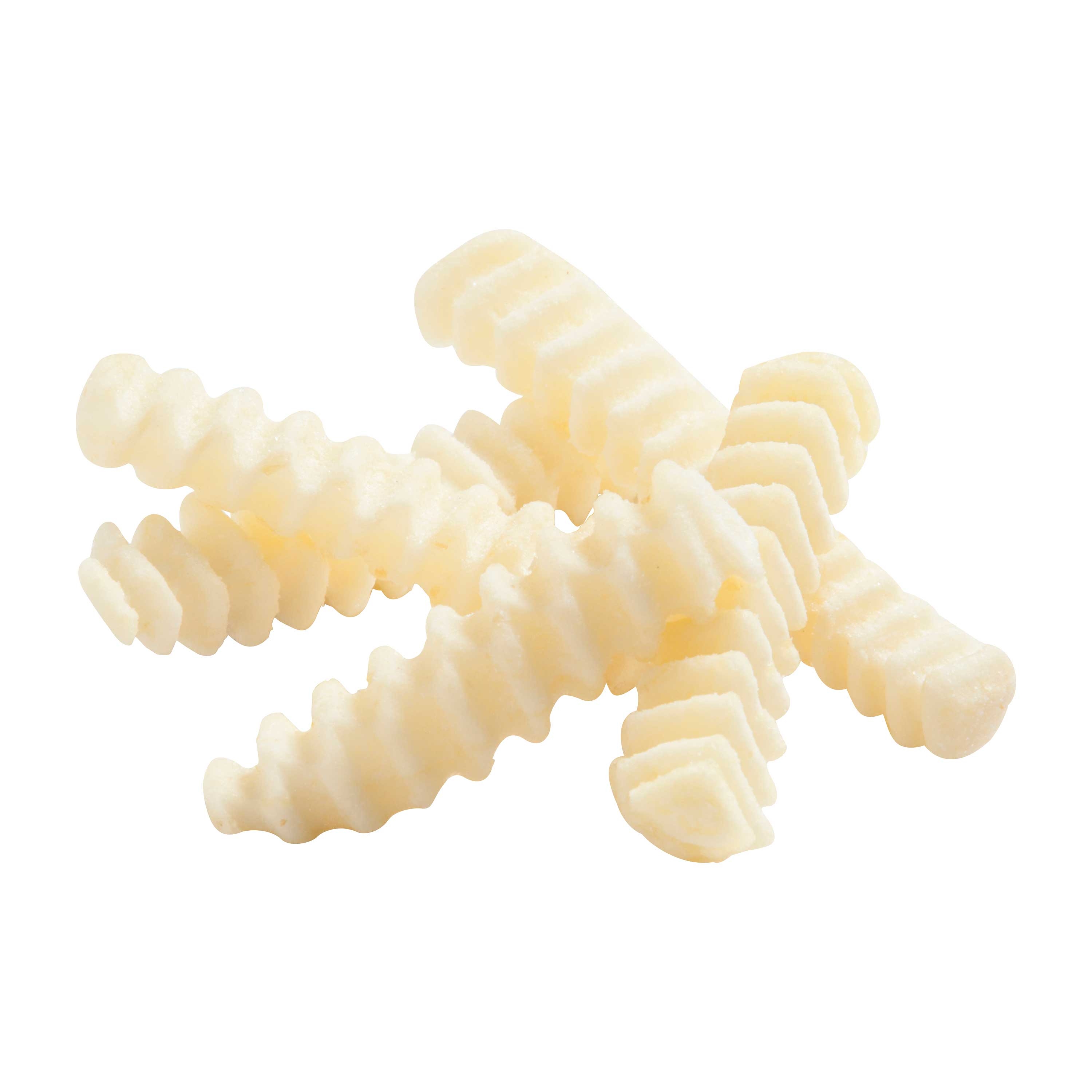 Infinity 1/2 inch Crinkle Cut Fries, 5 Pound -- 6 per case.