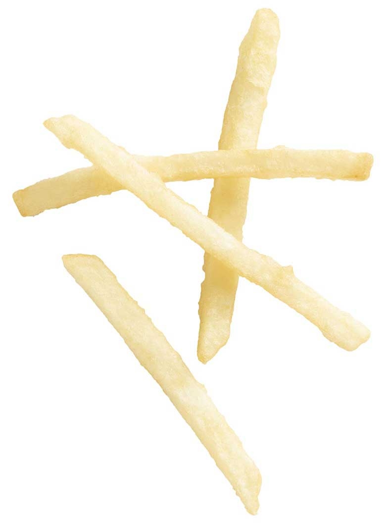 Conquest Delivery Plus Clear Coated Shoestring Cut Fries, 4.5 Pound -- 6 per case