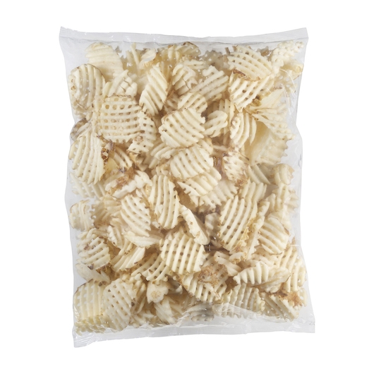Simplot Skincredibles Skin On Lattice Cut Fries, 5 Pound -- 6 per case