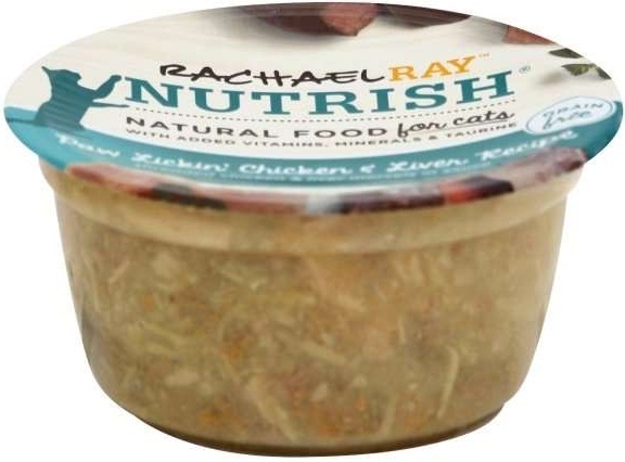 Rachael Ray Nutrish Chicken Paw Lickin Chicken and Liver Grain Free Wet Cat Food, 2.8 Ounce -- 24 per case