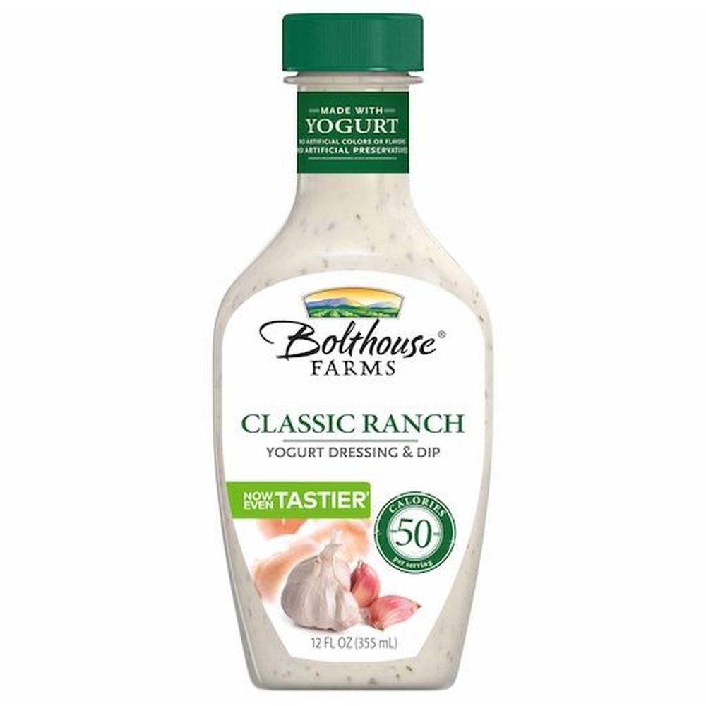 Tattooed Chef Classic Ranch Yogurt Dressing, 12 Fluid Ounce -- 6 per case