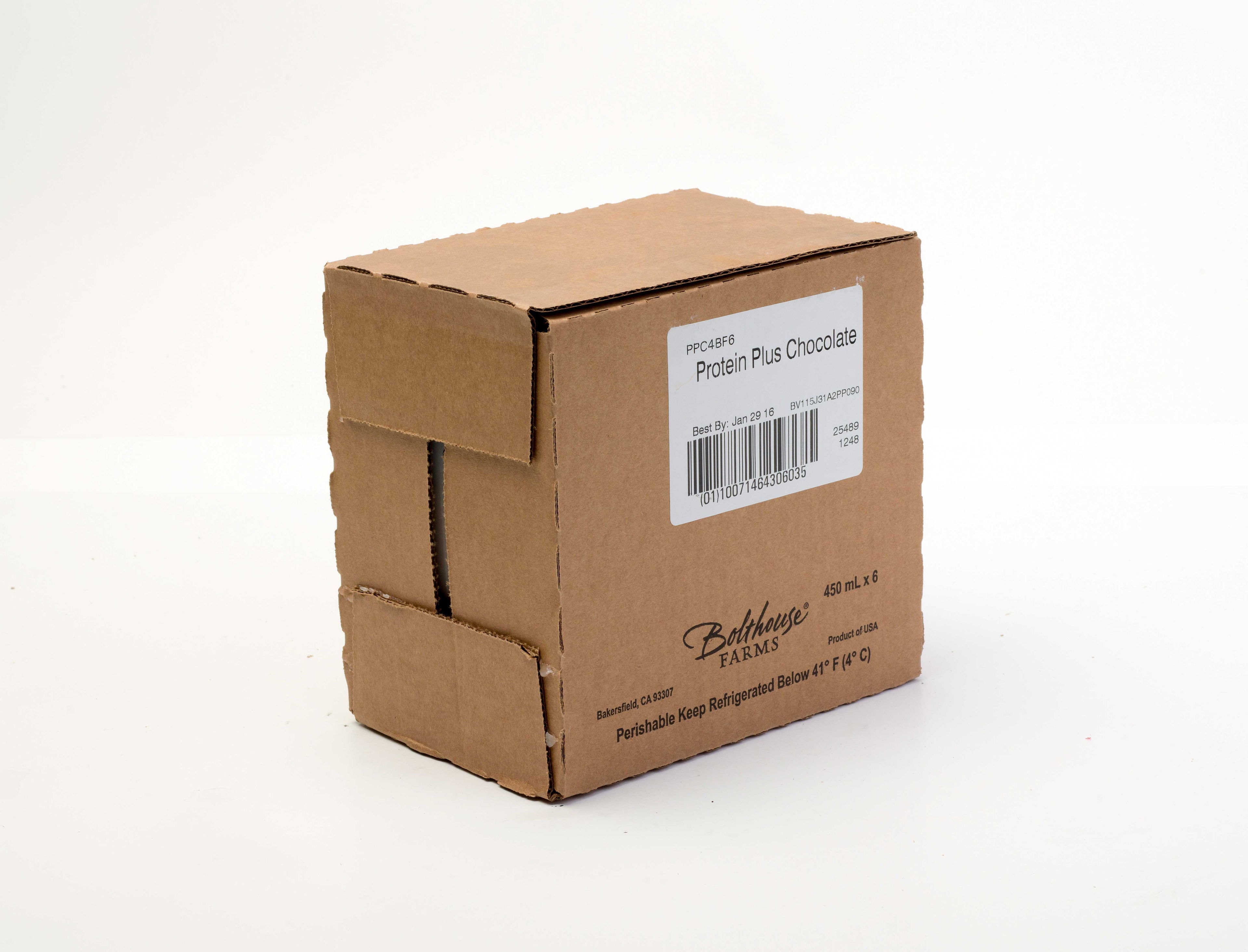 Bolthouse Farms Protein Plus Chocolate Shake, 450 Milliliter -- 6 per case.