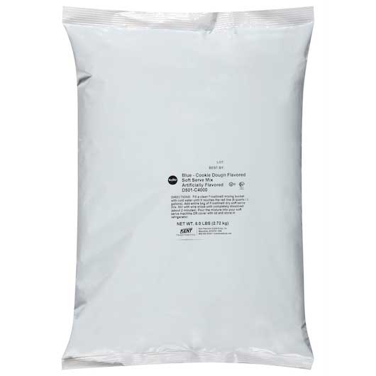 Frostline Blue Cookie Dough Flavored Soft Serve Mix, 6 Pound