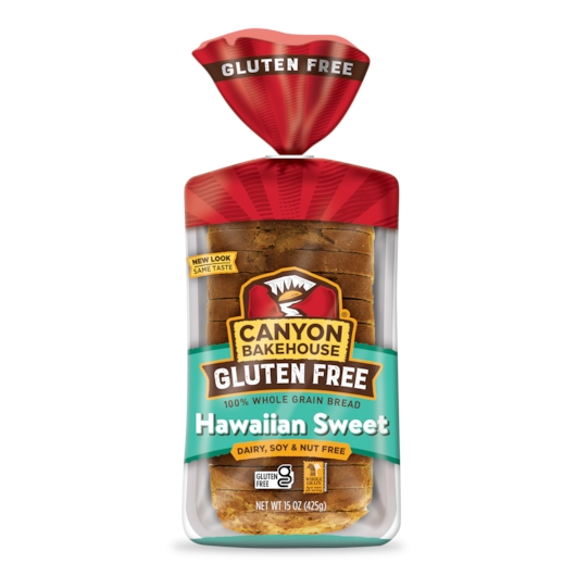 Canyon Bakehouse Gluten-Free Hawaiian Sweet Loaf, 18 Ounce -- 6 per case