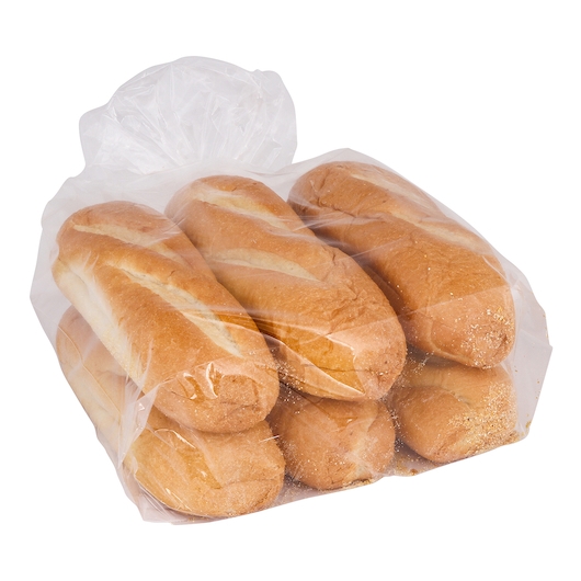 Amorosos 7 inch Sliced Italian Bread Roll, 6 count -- 10 per case