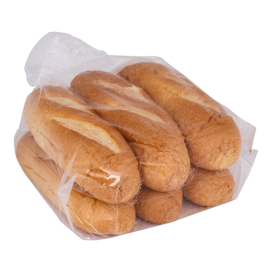 Amorosos 8 inch Philly Bread Roll, 6 count -- 10 per case