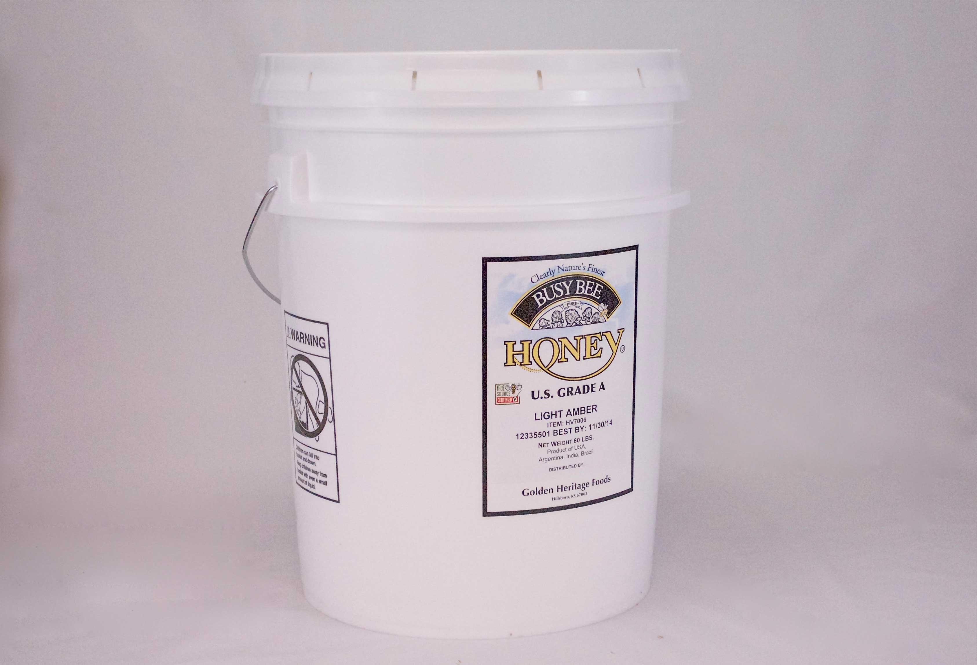 Busy Bee Honey Light Amber Bakery, 5 Gallon