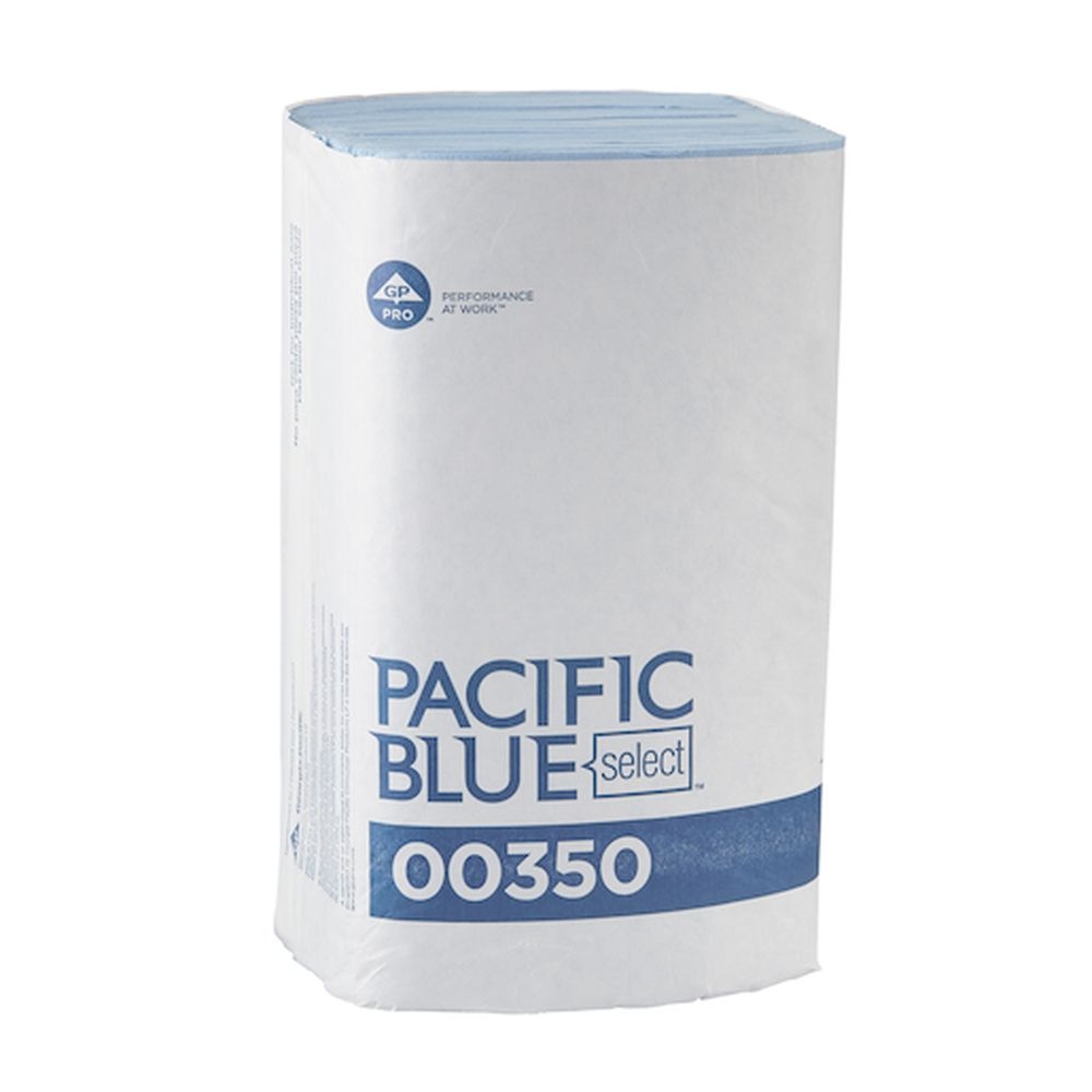 Pacific Blue Select S-Fold 2 Ply Windshield Paper Towel, 10.2 x 9.5 inch -- 2250 per case