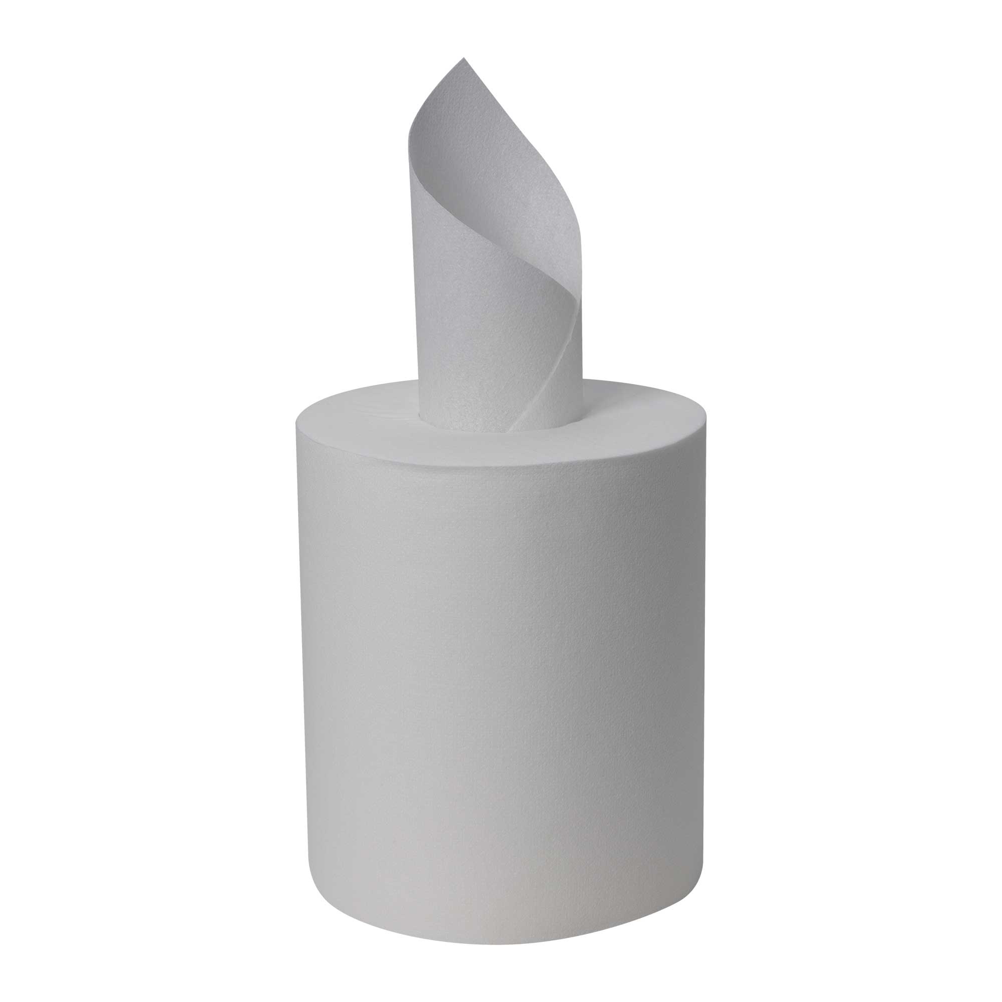 Brawny Industrial Medium Duty All Purpose Airlaid Light Centerpull Wiper White -- 1200 per case.