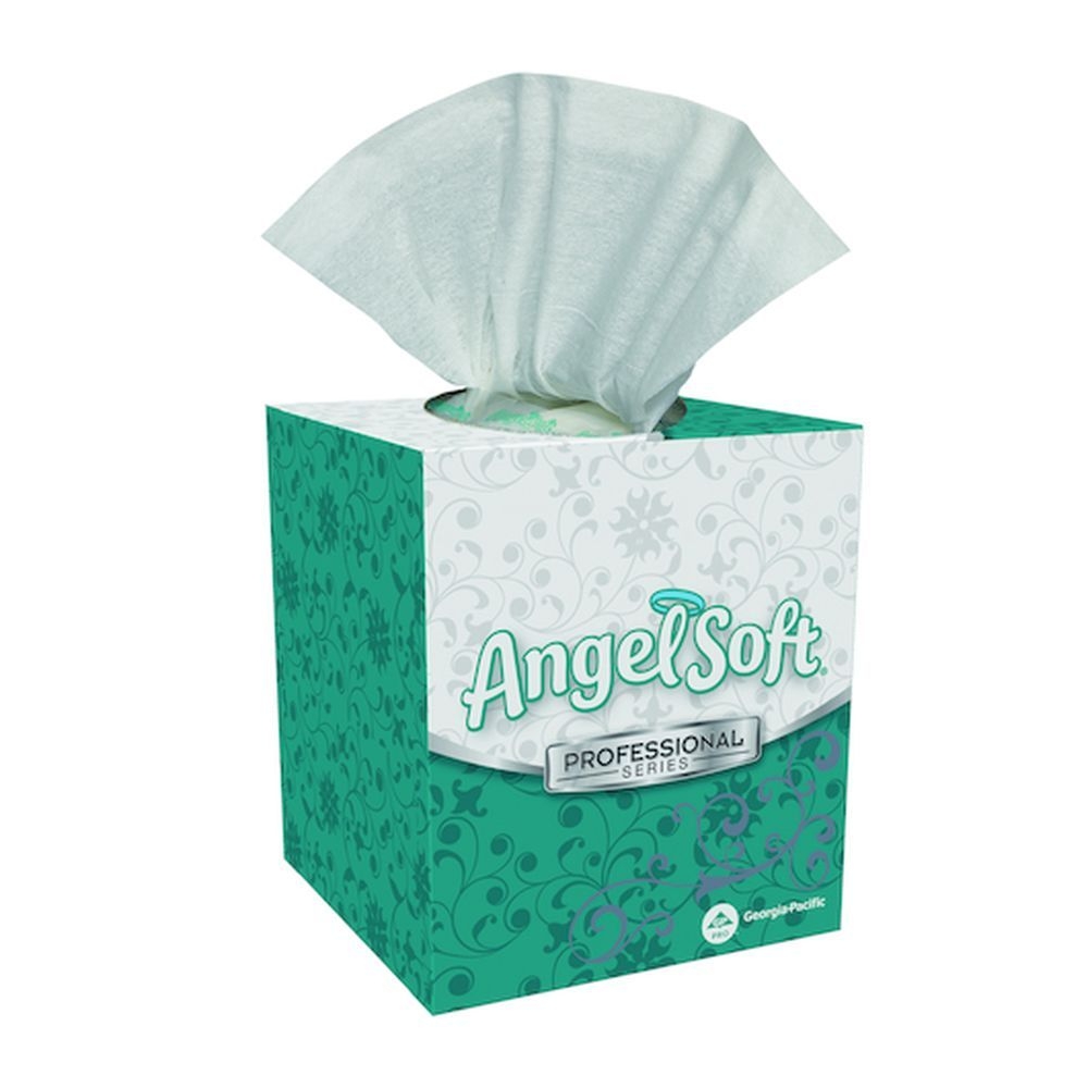 Angel Soft Professional 2 Ply Facial Tissue, 96 count