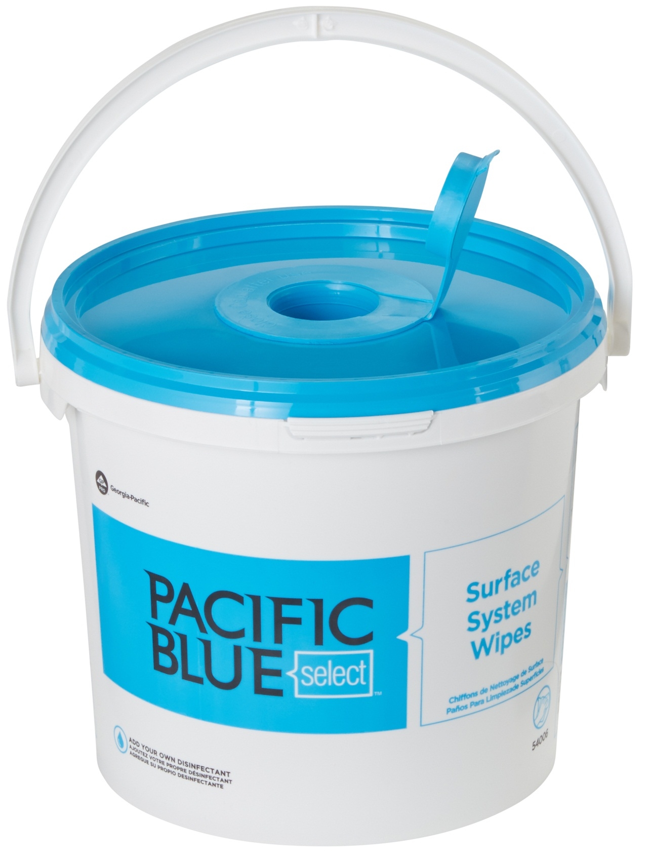 Pacific Blue Select Surface System Wipes Dispenser Bucket -- 6 per case