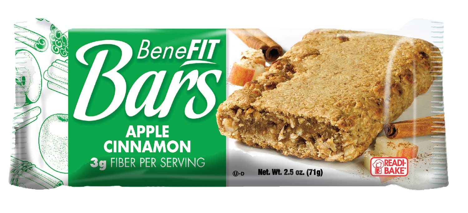 Readi Bake BeneFIT Apple Cinnamon Cookies -- 48 per case.